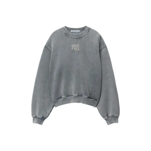 Alexander Wang SS24 Sweatshirt Women's Acid Wash Gray