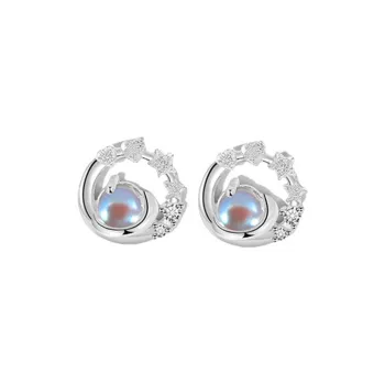 UTD Colored Glaze Stud Earrings Women's