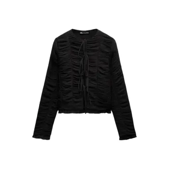 ZARA Trf Shirts Women's Black