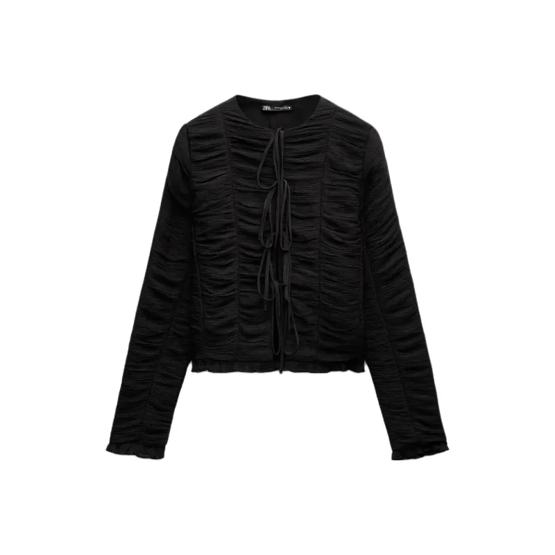 ZARA Trf Shirts Women's Black-0