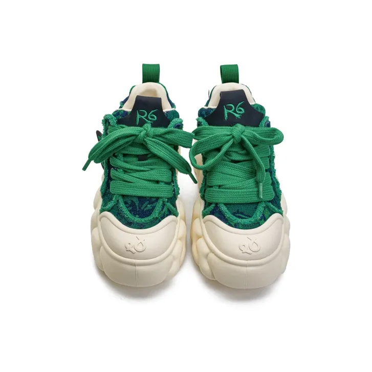 R6 Anti Slip And Wear Resistant Height Increasing Low Top Casual Shoes Women's-15