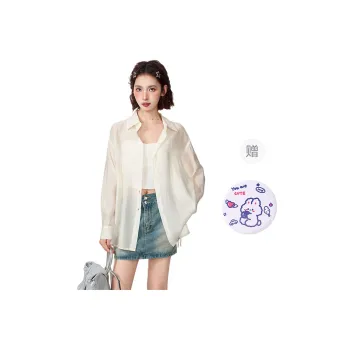EVPGB Shirts Women's White Shirt Free Rabbit Mirror