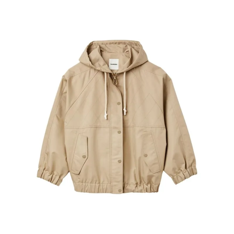 Sandro Jackets Women's Beige Yellow-0