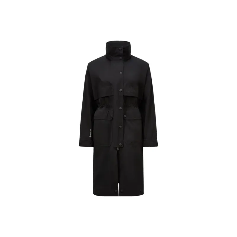 Moncler Grenoble Logo Patch Flap Pocket Parka-0