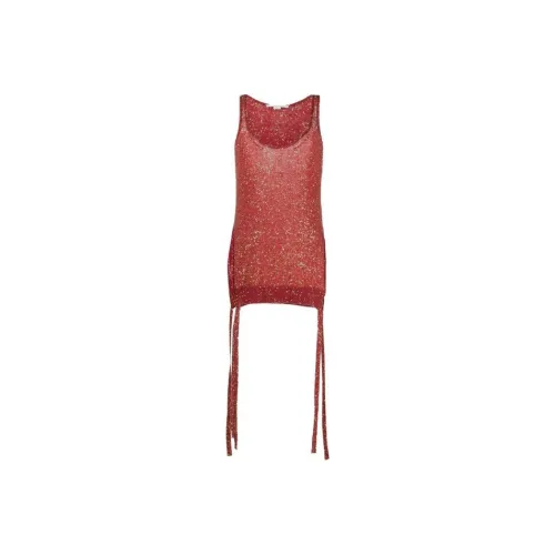 Stella McCartney Sequin Embellished Strapped Knitted Top