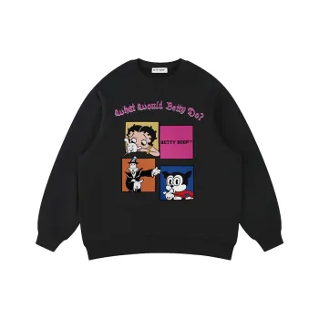 BETTY BOOP Sweatshirts Unisex