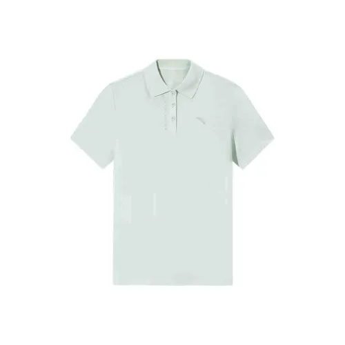 Anta Life Collection Comprehensive Training Collection Polo Shirt Women's Water Green