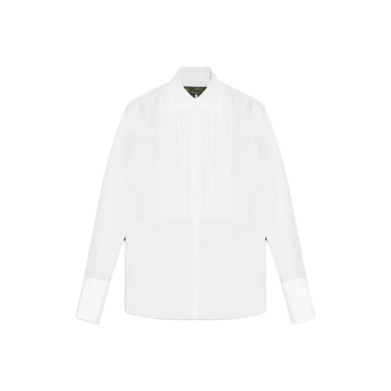 A.P.C Dante Pleated Shirt-0