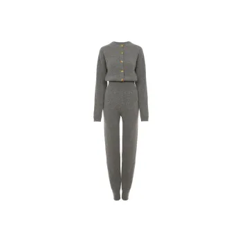 Chloé Long Sleeved Knit Jumpsuit