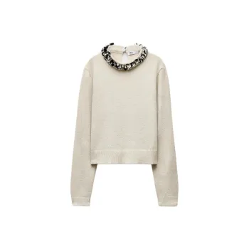 ZARA Knitwear Women's Natural Color