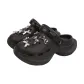Black[Urban-Chic Style Silver Bowknot]