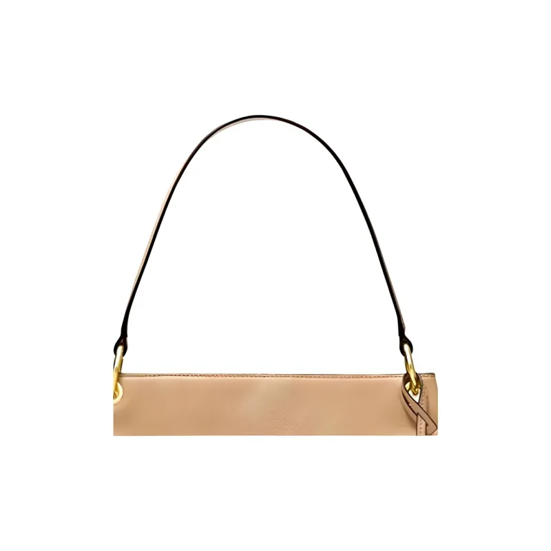MICHAEL KORS Leather One Shoulder Handbags Women's Cream Apricot-1