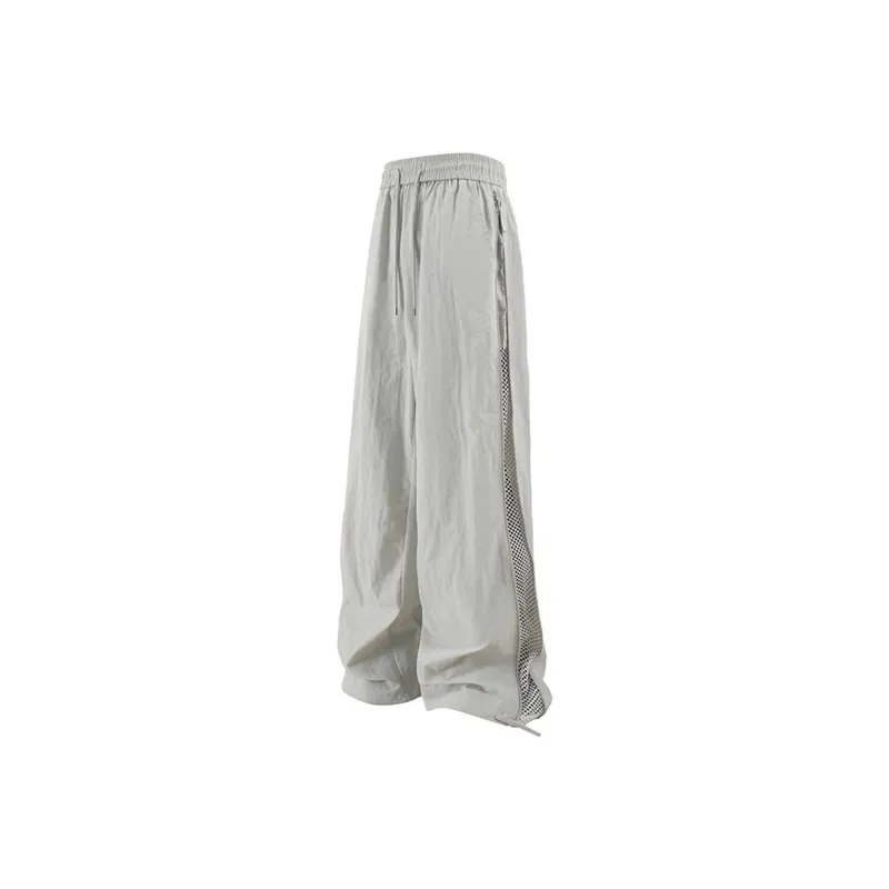 KIRHNE Casual Pants Unisex Light Gray-0