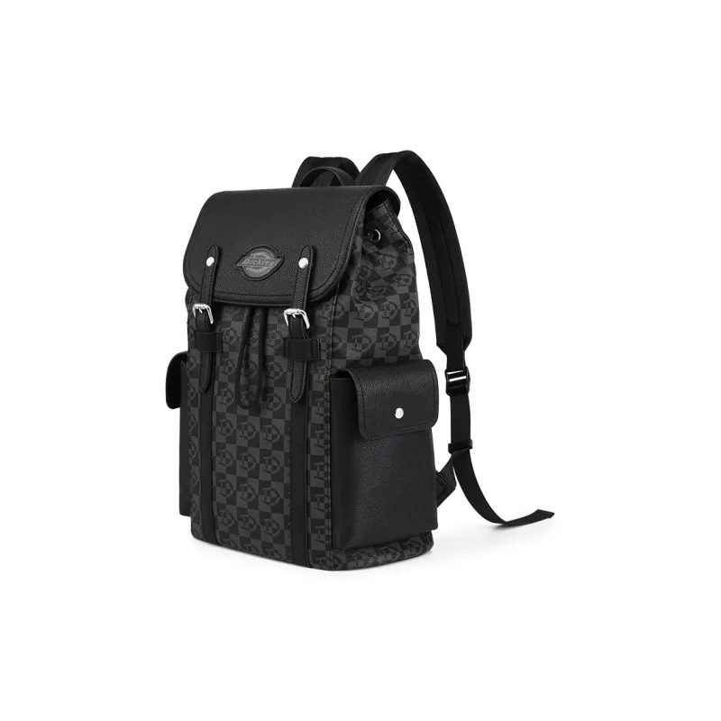 Dickies PVC Polyvinyl Chloride With PU Backpack Men's Black-1
