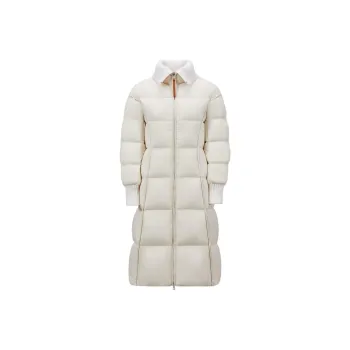 Moncler Down Jacket Women's Eggshell Color