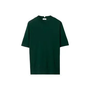 Burberry Drop shoulder Wool Knitted Top