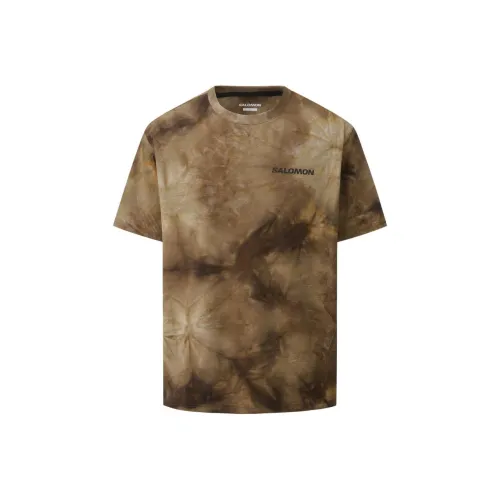 SALOMON T Shirts Men Brown