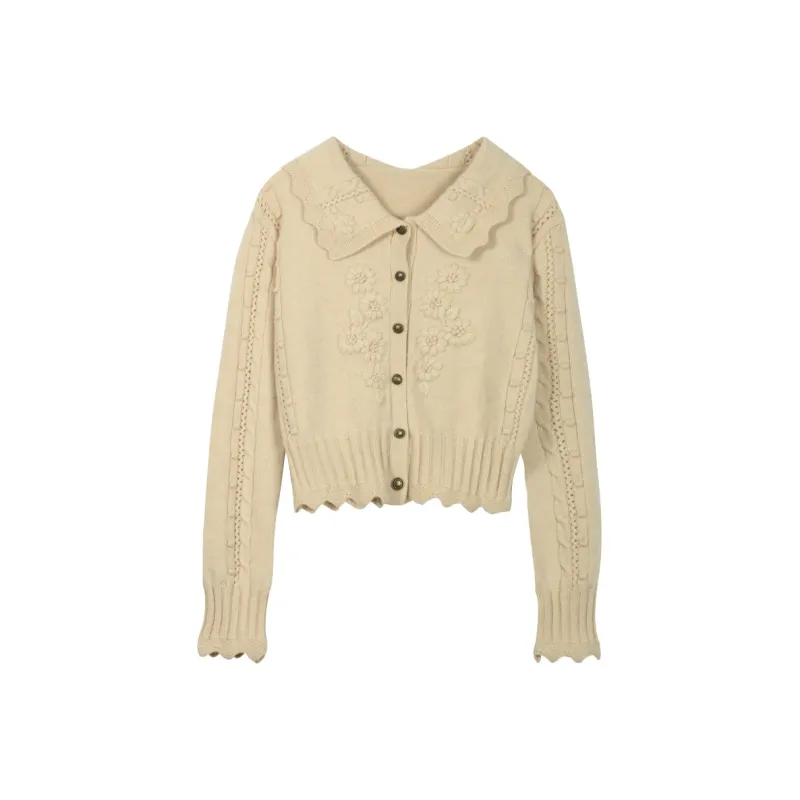MISHOW Knitwear Women's Milk Tea Apricot-0