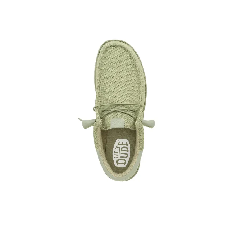 Heydude Wally Funk Mono Casual Shoes Men's Olive Green-3