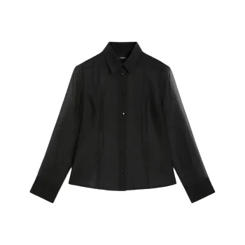 Massimo Dutti Shirt Women's Black