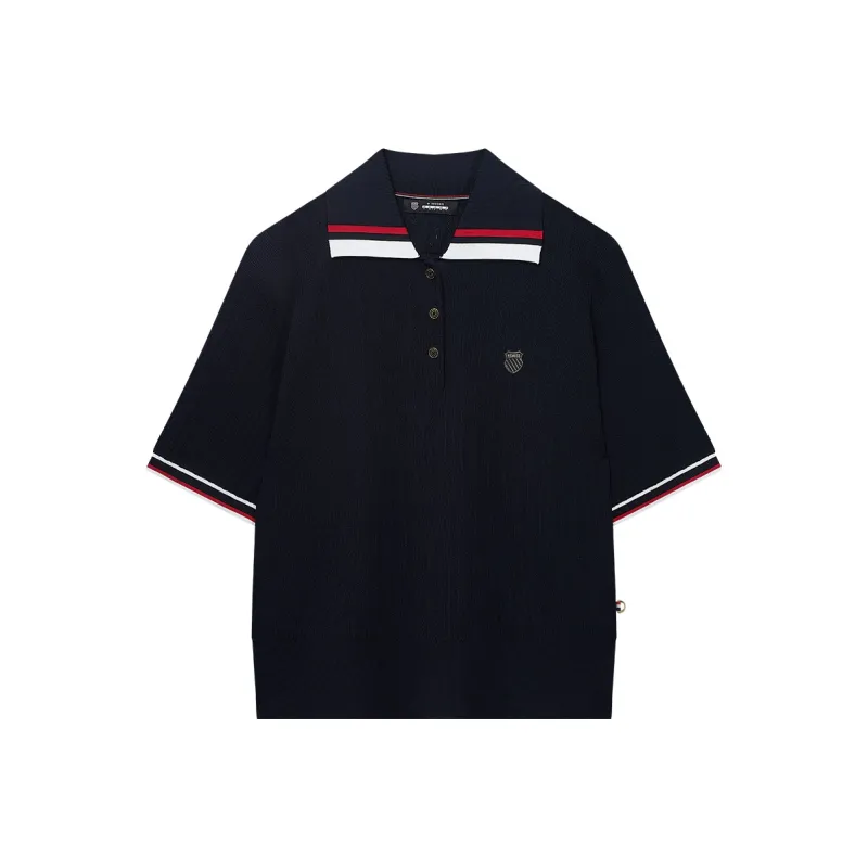 KSWISS Polo Shirt Women's Dark Indigo-0