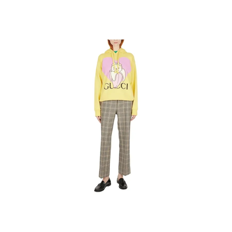 GUCCI Sweatshirt Women's Yellow-0