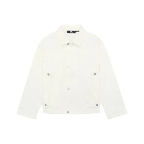 LI-NING 1990 Commuter Series Jackets Women's Ecru