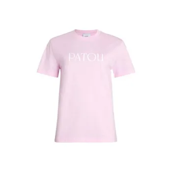 Patou Logo print Organic cotton T shirt
