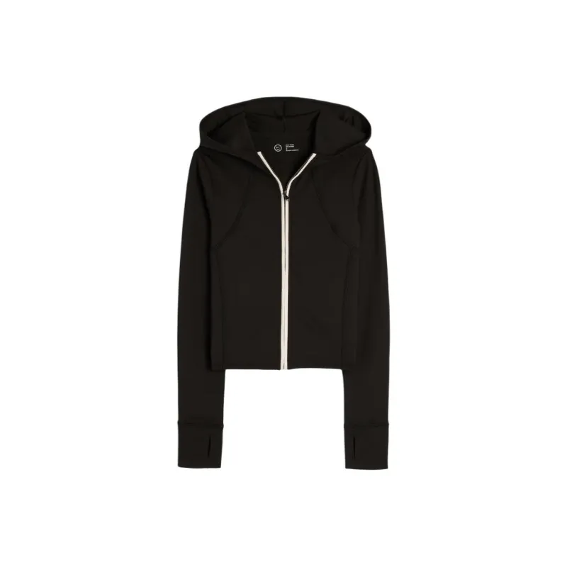 Hollister Jackets Coats Women's Black-0
