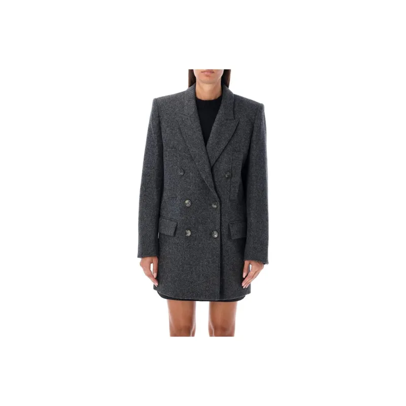ISABEL MARANT ETOILE Double Breasted Tailored Blazer-0