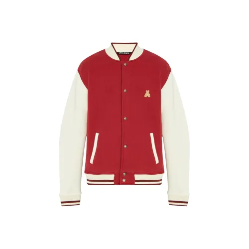 PALM ANGELS Bear motif Bomber Jacket