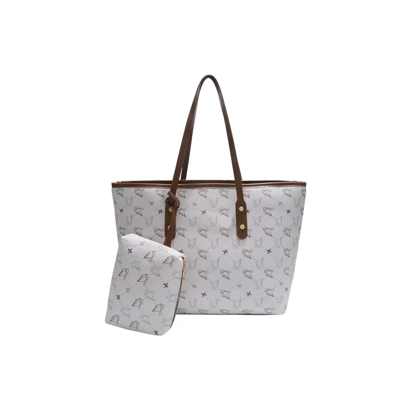 Dusen Kangaroo PU Shoulder Bag Women's Multicolor-4