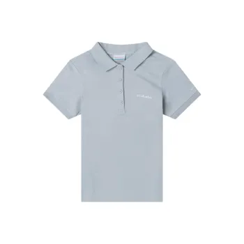 Columbia Polo Shirt Women's Light Blue