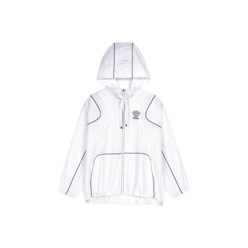Maje Hooded Windbreaker-0