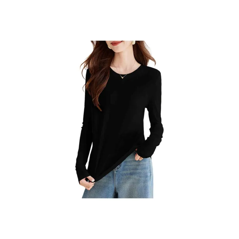 Korean Style Regular T-Shirt Women's-7