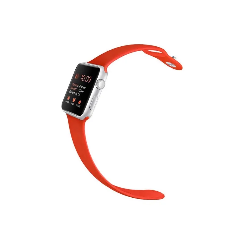 ZHENGGUANG Watch Band Apple Compatibility Silicone Material-14