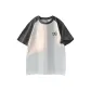 White/Iron Gray Sleeves (Heavyweight 100% cotton)