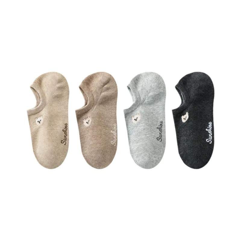 Temooues No Show Socks Women's 4 Pack-0