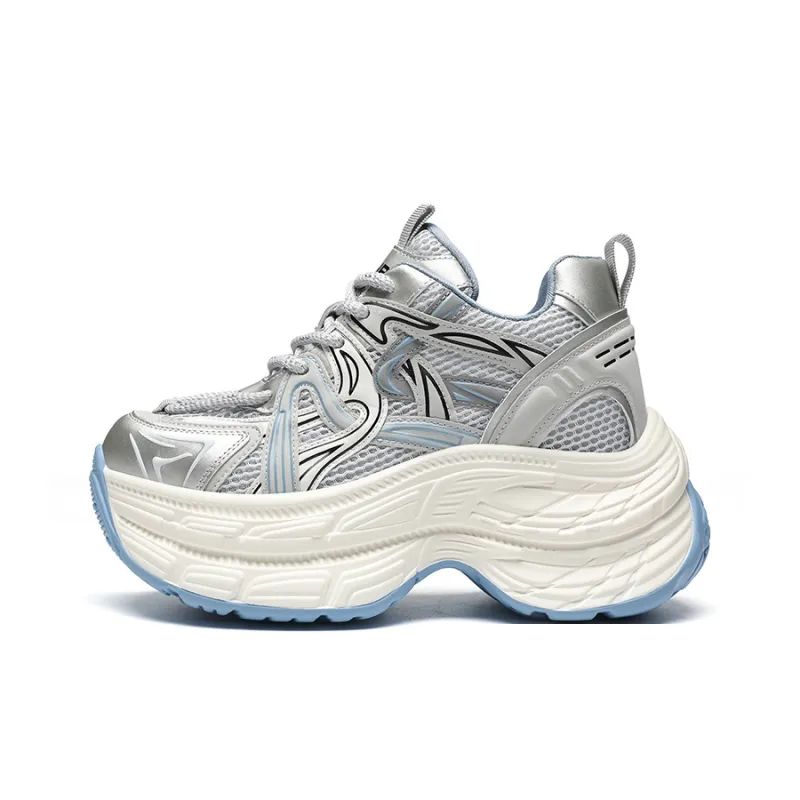 ZHR Serpent Cushioning, Breathable, Supportive, Lightweight Low Top Chunky Sneakers Women's-5