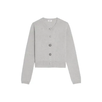 CELINE FW23 Knitwear Women's Light Gray