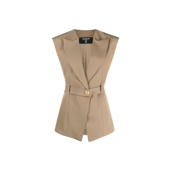 BALMAIN Jackets Women's Light Brown