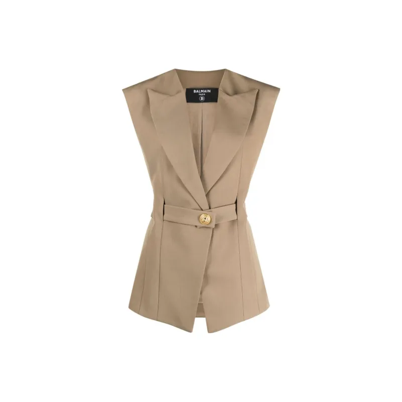 BALMAIN Jackets Women's Light Brown-0