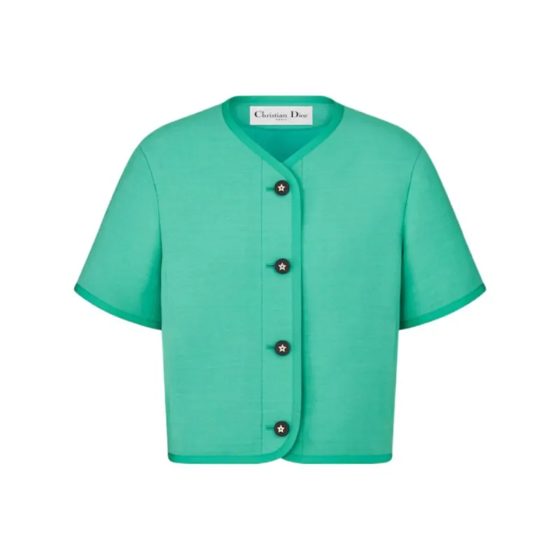 DIOR Jackets Coats Women's Green-0