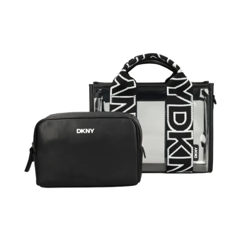 DKNY Logo jacquard Tote Bag-0