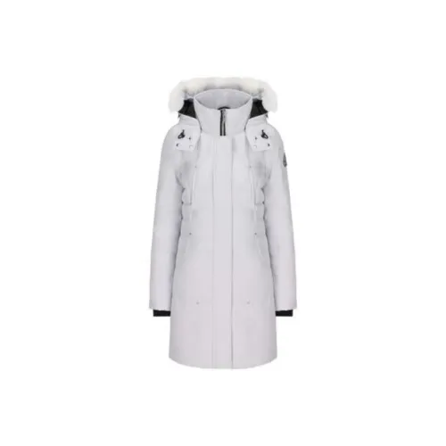 Moose Knuckles FW22 Hooded Down Jacket Women's White
