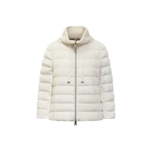 HERNO Zip Up Straight Hem Corduroy Jacket