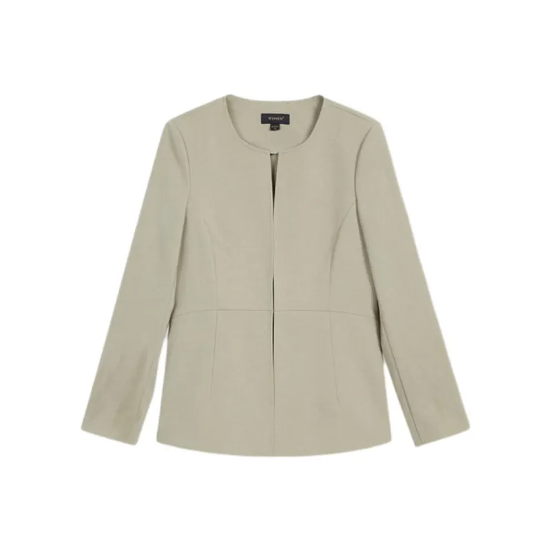 Yiner SS24 Jackets & Coats Women's Light Silver Gray-0
