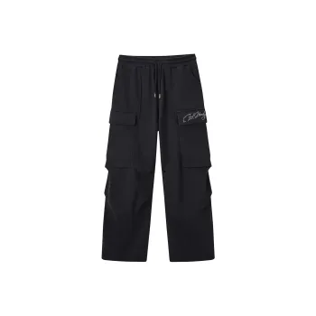 ED HARDY X Casual Pants Unisex Black