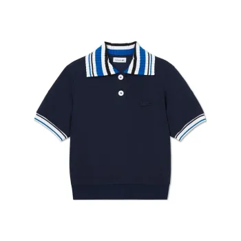 LACOSTE SS25 Polo Shirt Women's Navy Blue