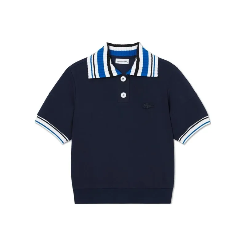 LACOSTE SS25 Polo Shirt Women's Navy Blue-0